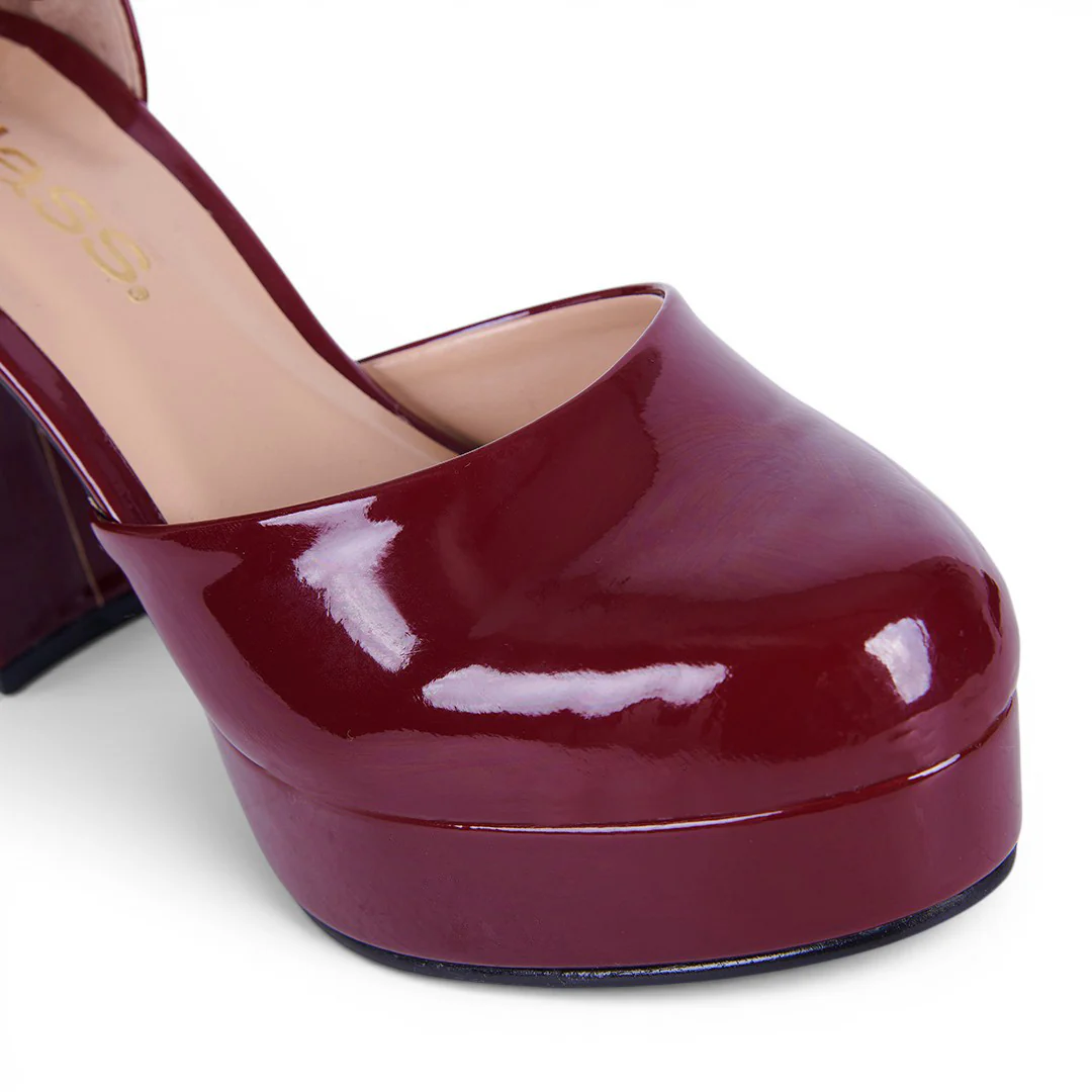 ZAPATO DE TACÓN CON PULSERA TINTO 03945 - Image 6