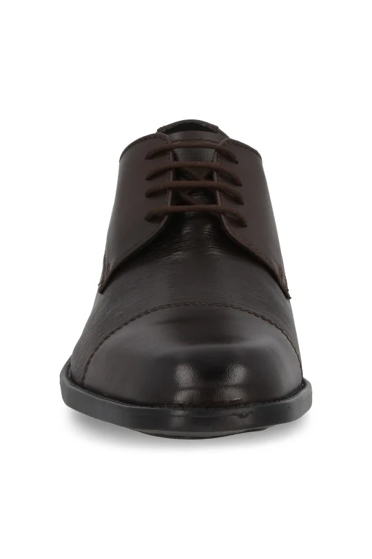 ZAPATO DERBY CASUAL CAFÉ PIEL 53217 - Image 4