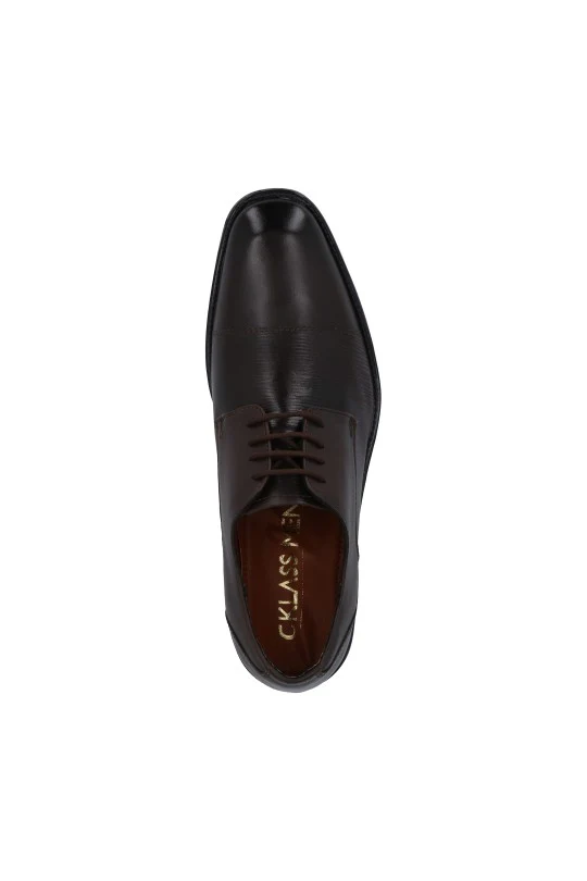 ZAPATO DERBY CASUAL CAFÉ PIEL 53217 - Image 5