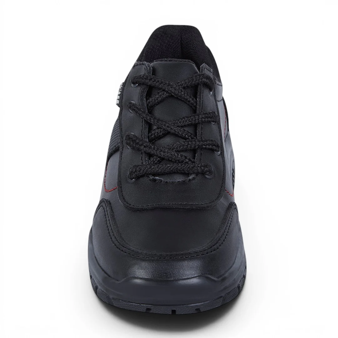 ZAPATO NIÑO AGUJETAS SUELA ROBUSTA NEGRO 16594 - Image 3