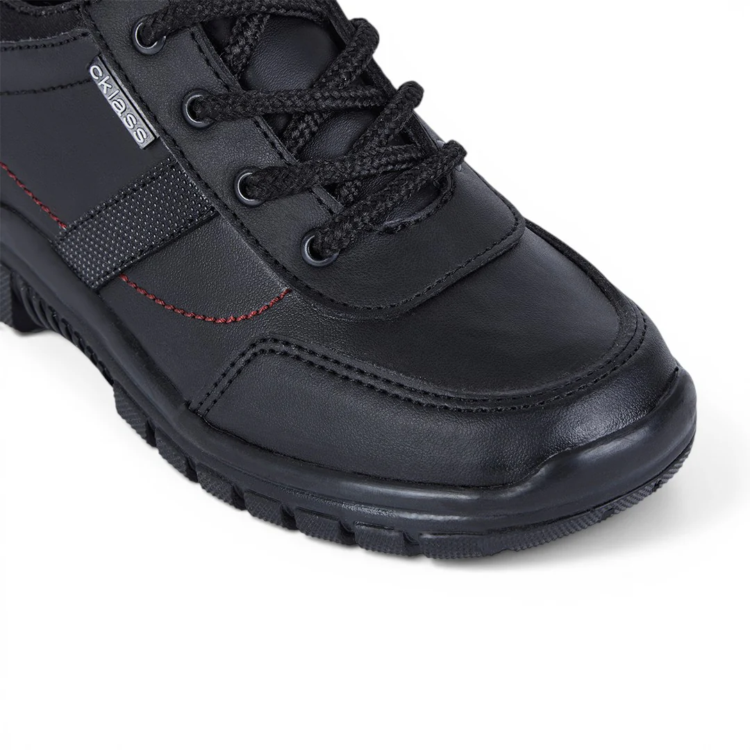 ZAPATO NIÑO AGUJETAS SUELA ROBUSTA NEGRO 16594 - Image 6