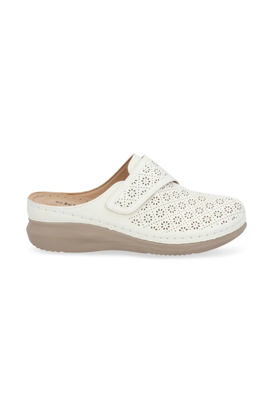 ZAPATO SUECO HUESO CON PERFORADO 72218 - Image 2